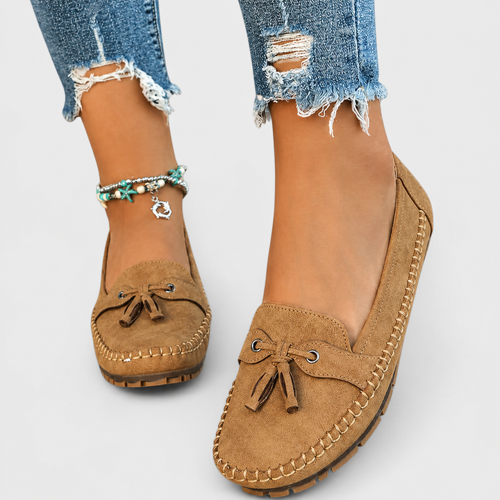 Pura™ | Mocasín Ortopédico con Detalle de Lazo