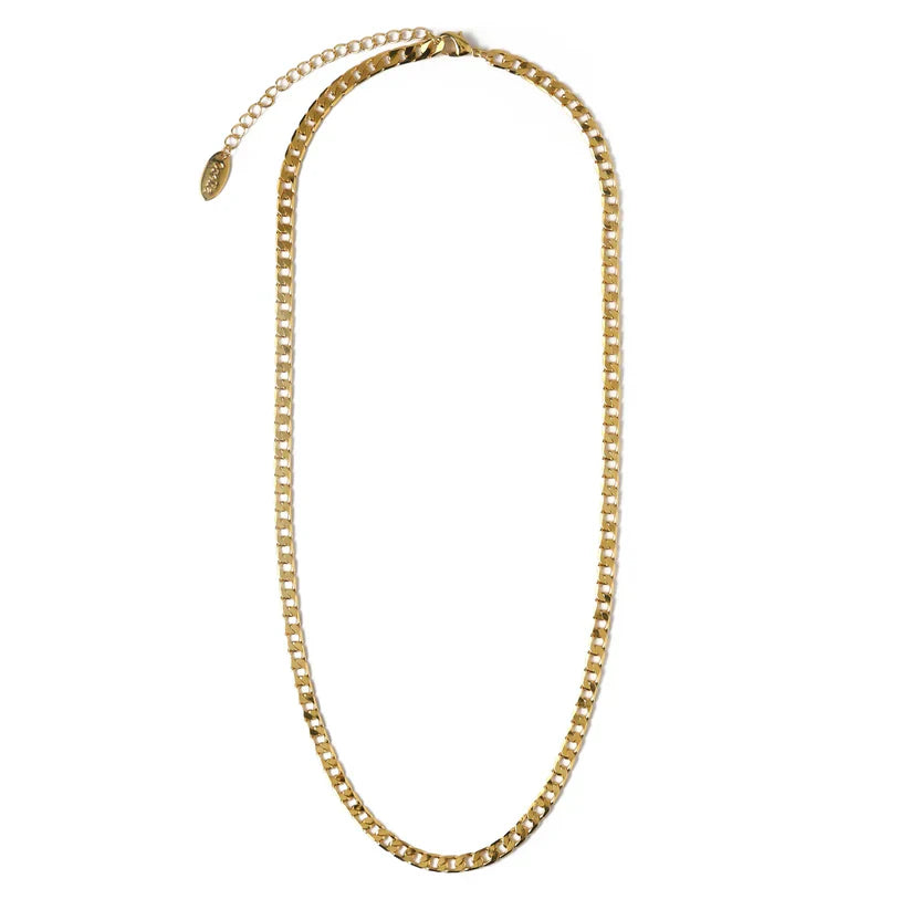 Collar de eslabones lisos