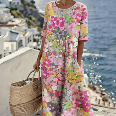 Vestido estampado holgado - Raúl & Sara Madrid