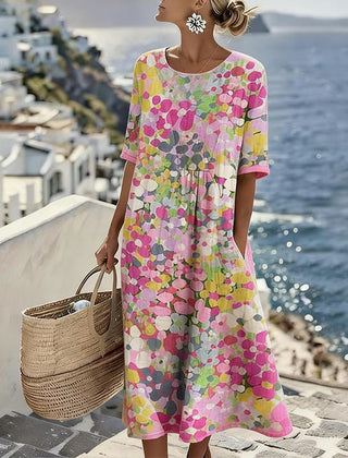 Vestido estampado holgado - Raúl & Sara Madrid