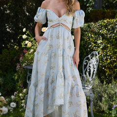Vestido elegante y fluido - Raúl & Sara Madrid