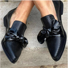 Mocasines con detalle de lazo - Raúl & Sara Madrid
