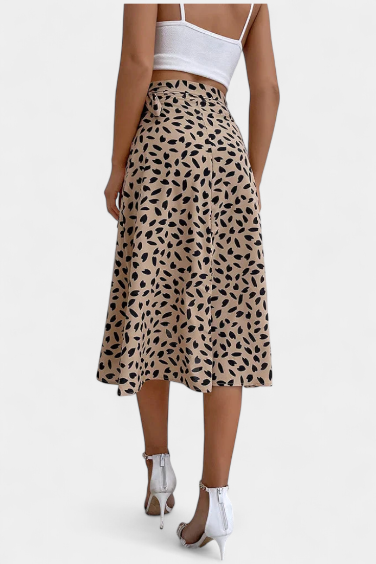 Falda Boho Envolvente Camila con Diseño Asimétrico - Raúl & Sara Madrid