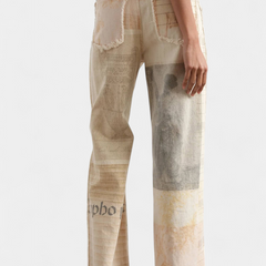 Jeans de Pierna Ancha Paula - Raúl & Sara Madrid