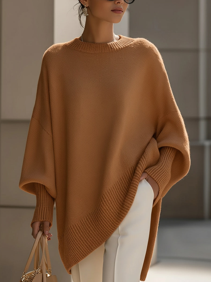 Annette | Extra-Large Jersey Poncho