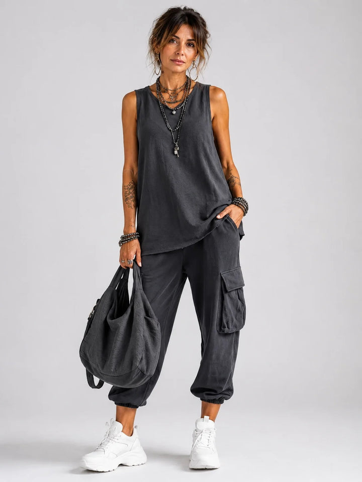 Valeriana™ | Conjunto Casual con Bolsillos Integrados