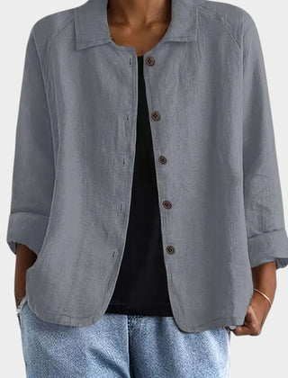 Sofia · Chaqueta de Lino Elegante - Raúl & Sara Madrid