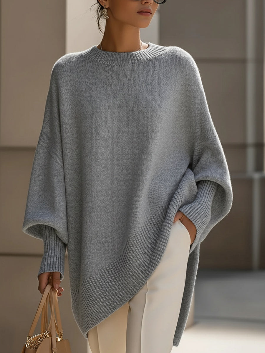 Annette | Extra-Large Jersey Poncho