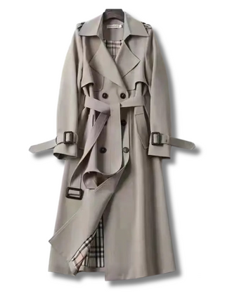 Emilia · Trench largo elegante