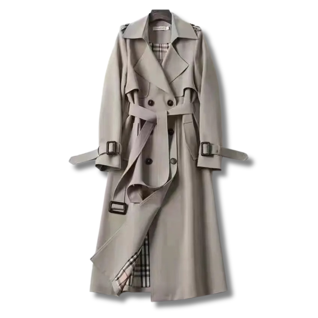 Emilia · Trench largo elegante