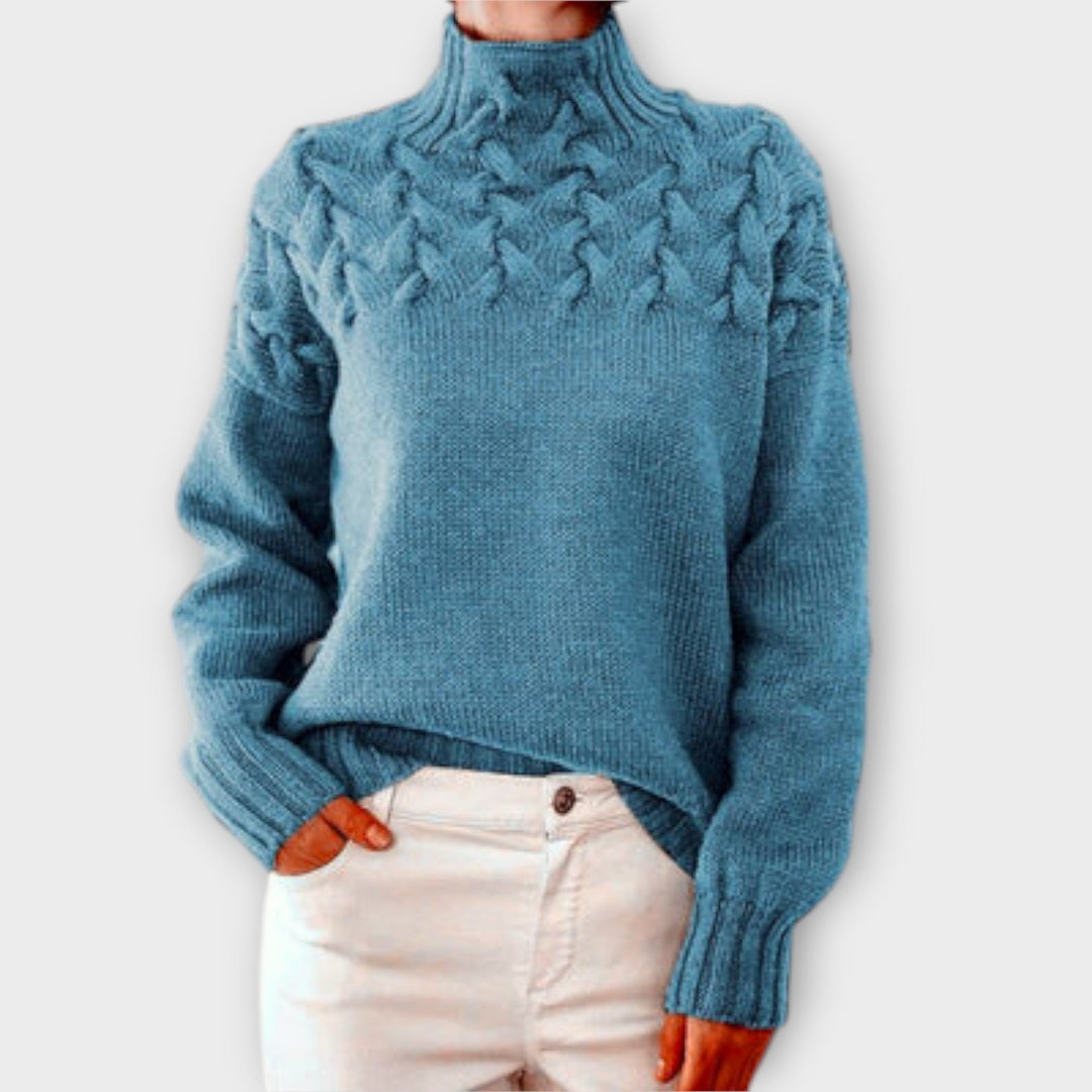 Eva | Women's Braided Detail Sweater