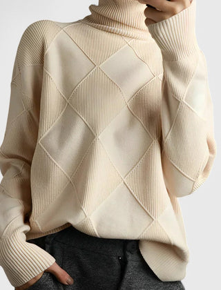 Jasmine · Jersey de Cachemira Cuello Alto - Raúl & Sara Madrid