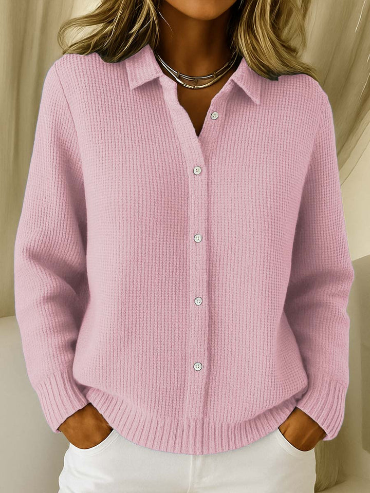 Laine | Timeless Knit Button Vest