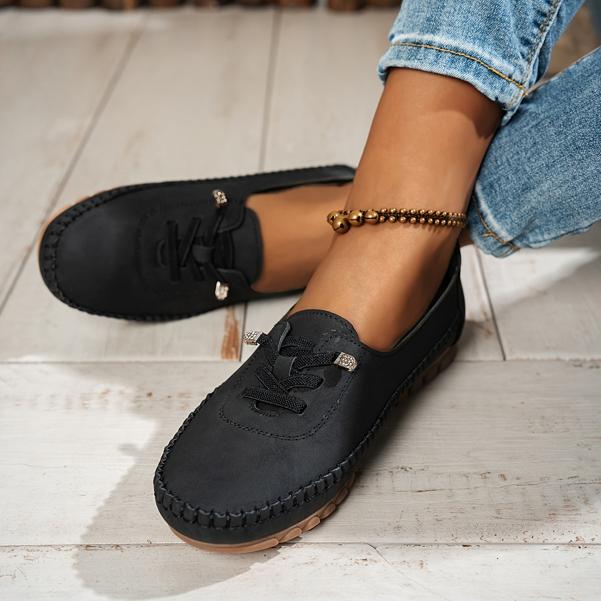 Mocasines Mujer Cómodos Y Flexibles – Zapatos Casual Antideslizantes Para Uso Diario