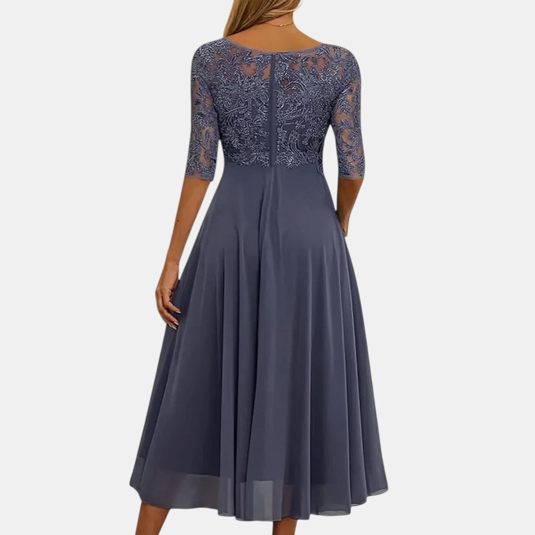 Vestido elegante de encaje - Raúl & Sara Madrid