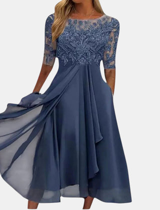 Vestido elegante de encaje - Raúl & Sara Madrid