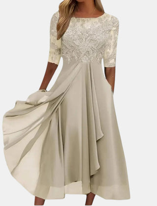 Vestido elegante de encaje - Raúl & Sara Madrid