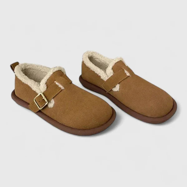 Valentynah™ | Botas de Invierno con Forro de Peluche y Detalle de Hebilla
