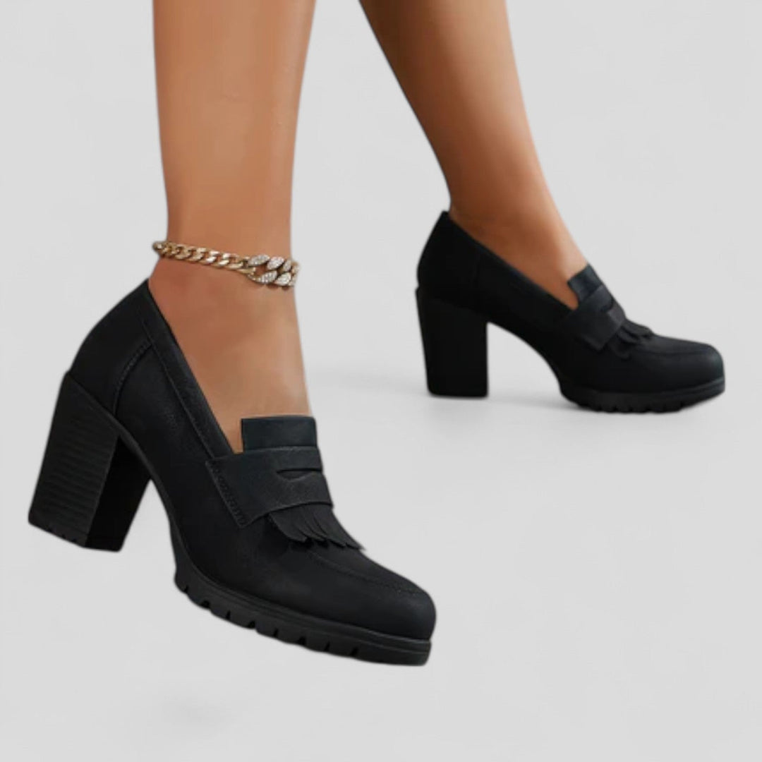Belinda | Mocasines con Borlas