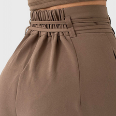 Sophie Pantalones de pierna ancha con cintas ajustables - Raúl & Sara Madrid