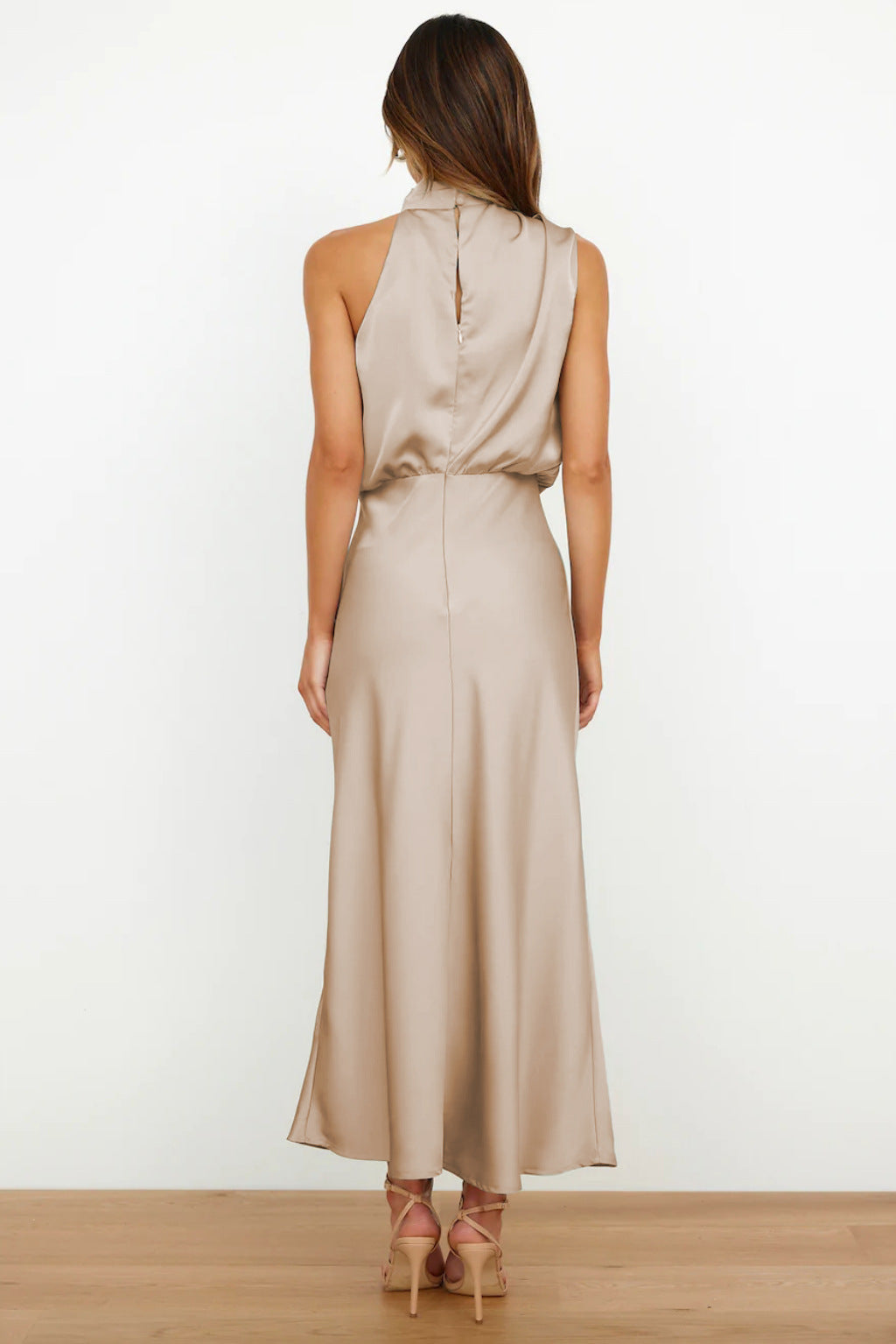 Vestido drapeado sahara - Raúl & Sara Madrid