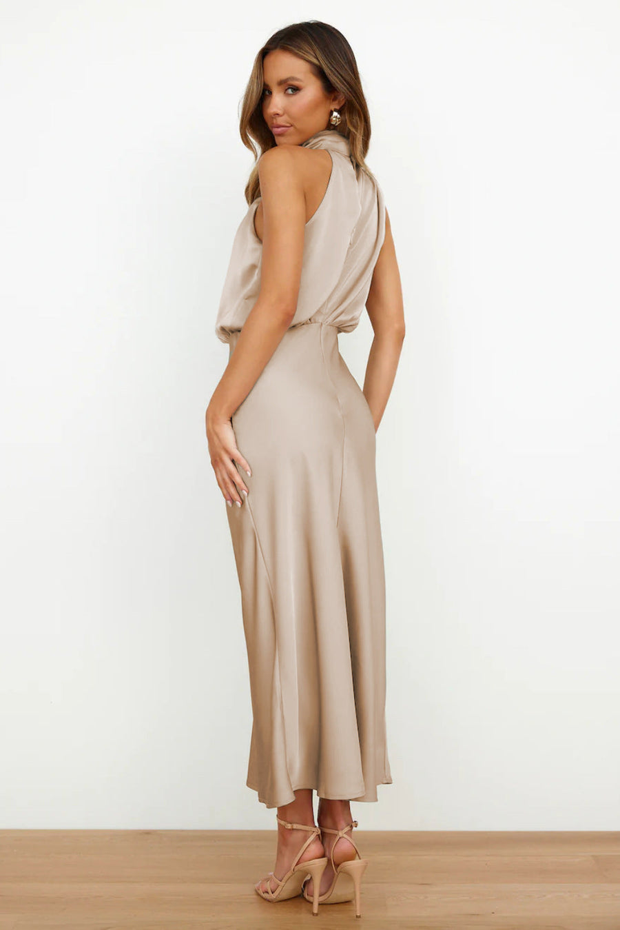 Vestido drapeado sahara - Raúl & Sara Madrid