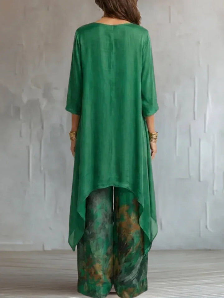 Ludovina™ | Floral Asymmetrical Set