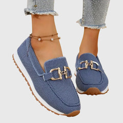 Sinforosa · Mocasín Deportivo con Detalle de Hebilla Dorada - Raúl & Sara Madrid