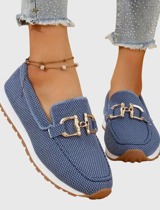 Sinforosa · Mocasín Deportivo con Detalle de Hebilla Dorada - Raúl & Sara Madrid