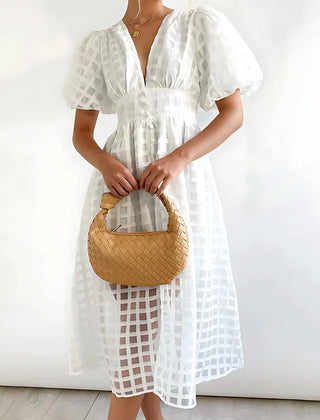 Vestido midi romántico - Raúl & Sara Madrid