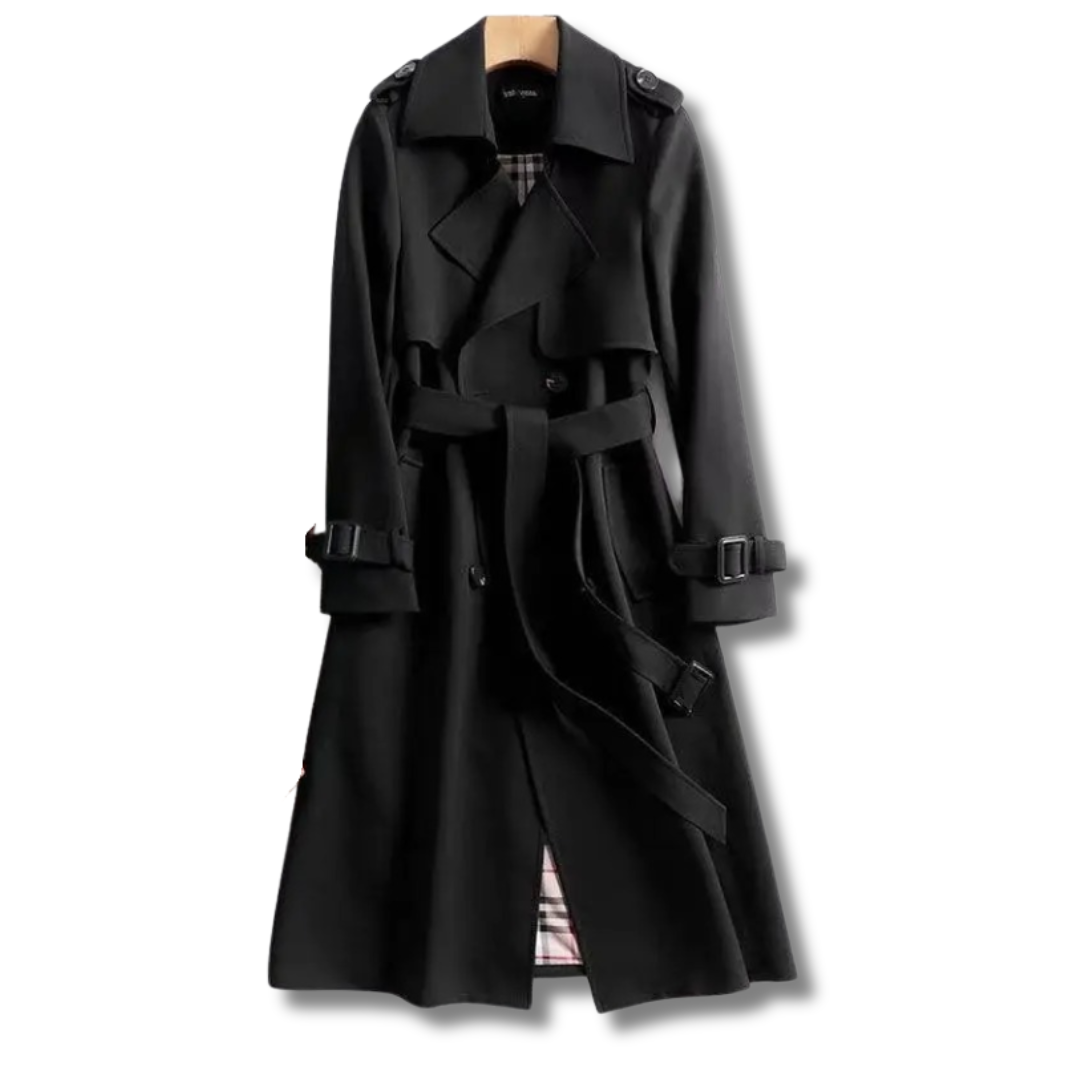 Emilia · Trench largo elegante