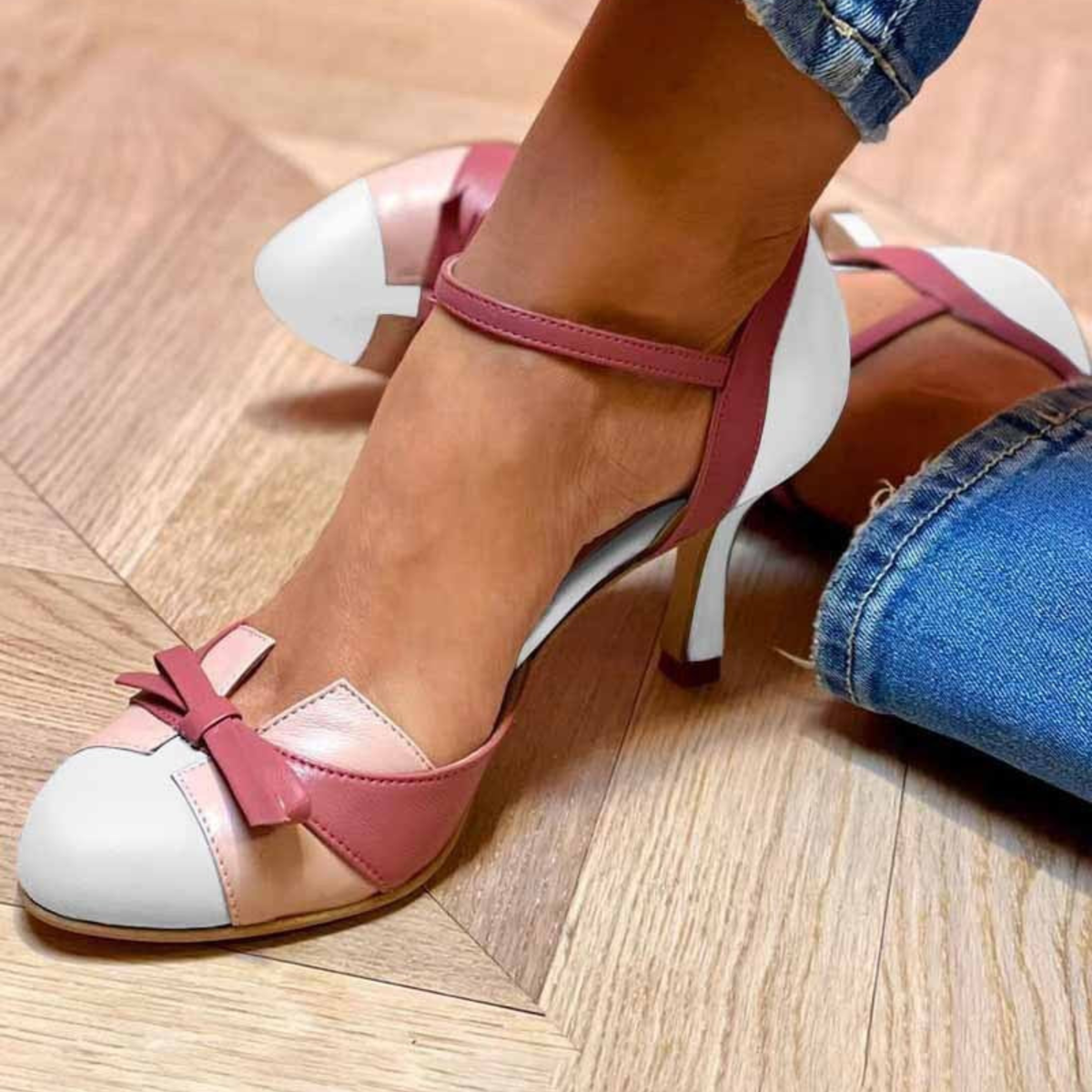 Esperanza · Sandalia Ortopédica Vintage con Tacón - Raúl & Sara Madrid