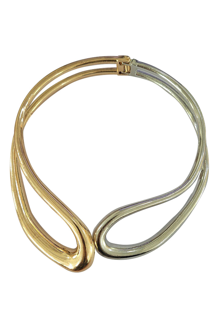 Asymmetrical Cropped Collar