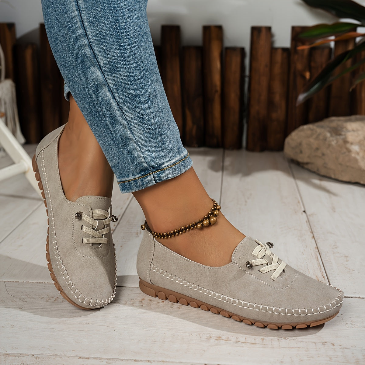 Mocasines Mujer Cómodos Y Flexibles – Zapatos Casual Antideslizantes Para Uso Diario