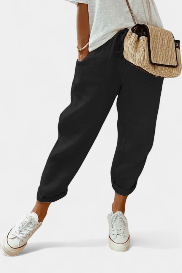 Alba Pantalones Rectos con Tecnología Transpirable