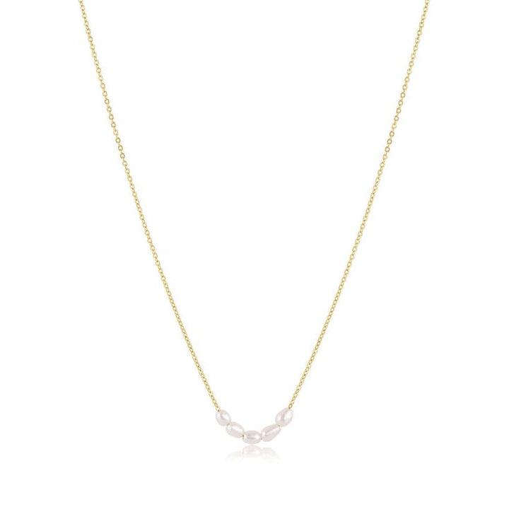 Juliana – Collar dorado de diseño minimalista