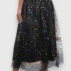 Claire Falda de Lunares Multicolor - Raúl & Sara Madrid