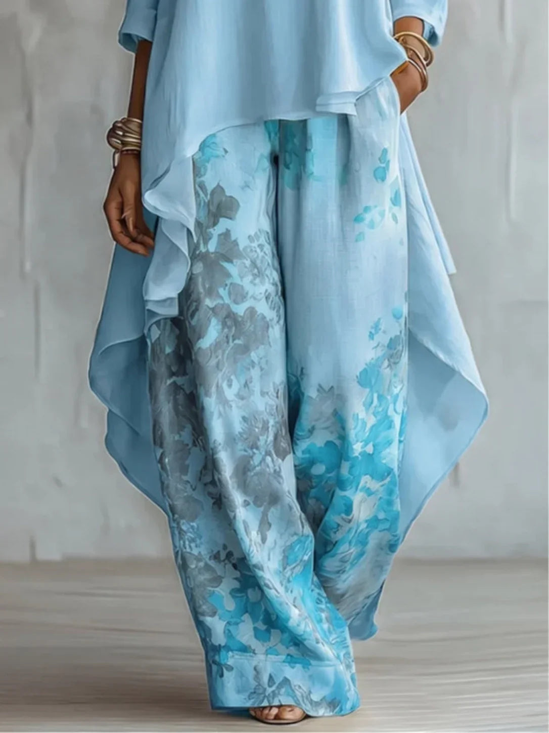 Ludovina · Conjunto floral asimétrico - Raúl & Sara Madrid