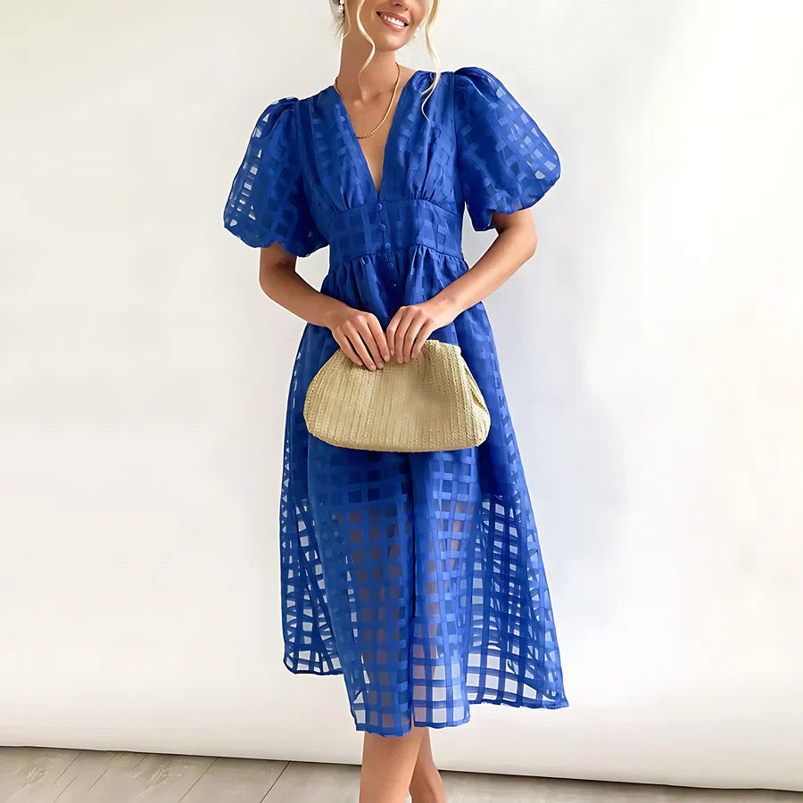 Vestido midi romántico - Raúl & Sara Madrid