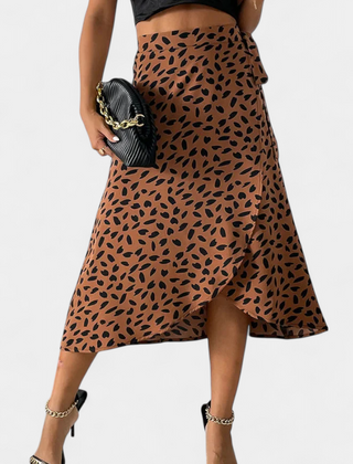 Falda Boho Envolvente Camila con Diseño Asimétrico - Raúl & Sara Madrid