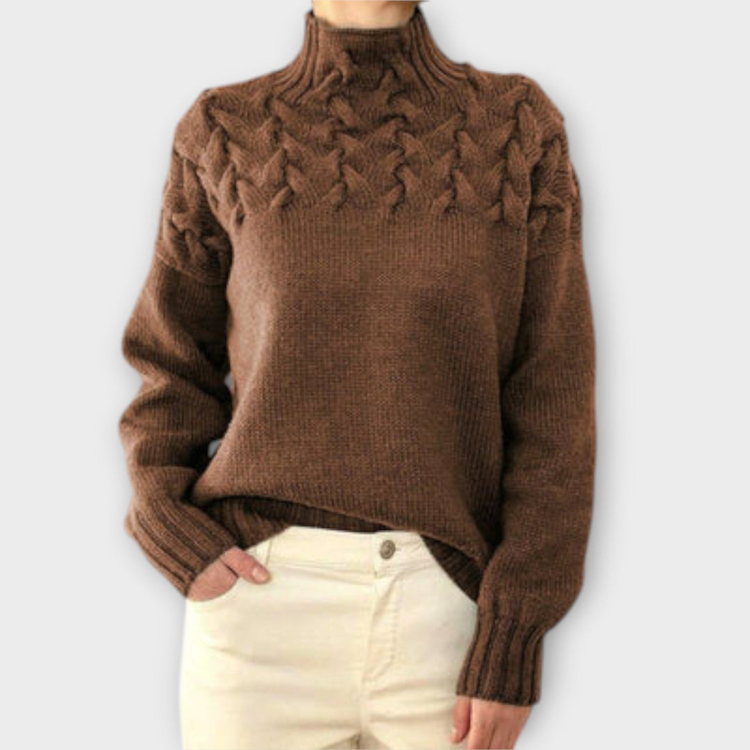 Eva | Women's Braided Detail Sweater
