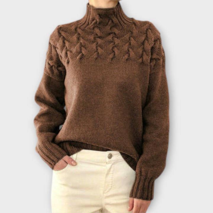 Eva | Women's Braided Detail Sweater