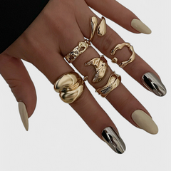 Anillo Multicapa de Diseño Irregular - Raúl & Sara Madrid