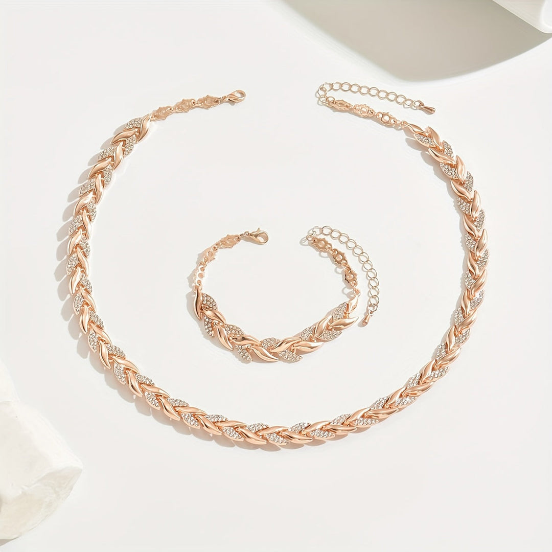 Claudine™ | Collier et Bracelet en Queue de Poisson Fait Main