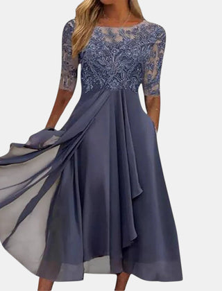 Vestido elegante de encaje - Raúl & Sara Madrid