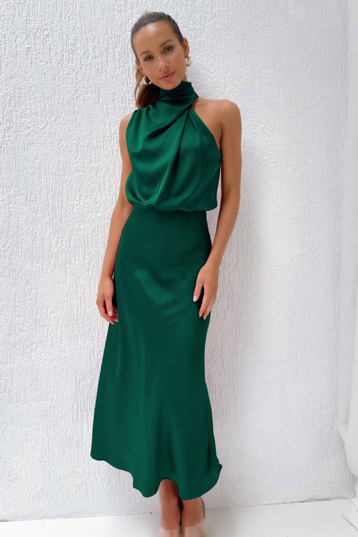 Vestido drapeado sahara - Raúl & Sara Madrid