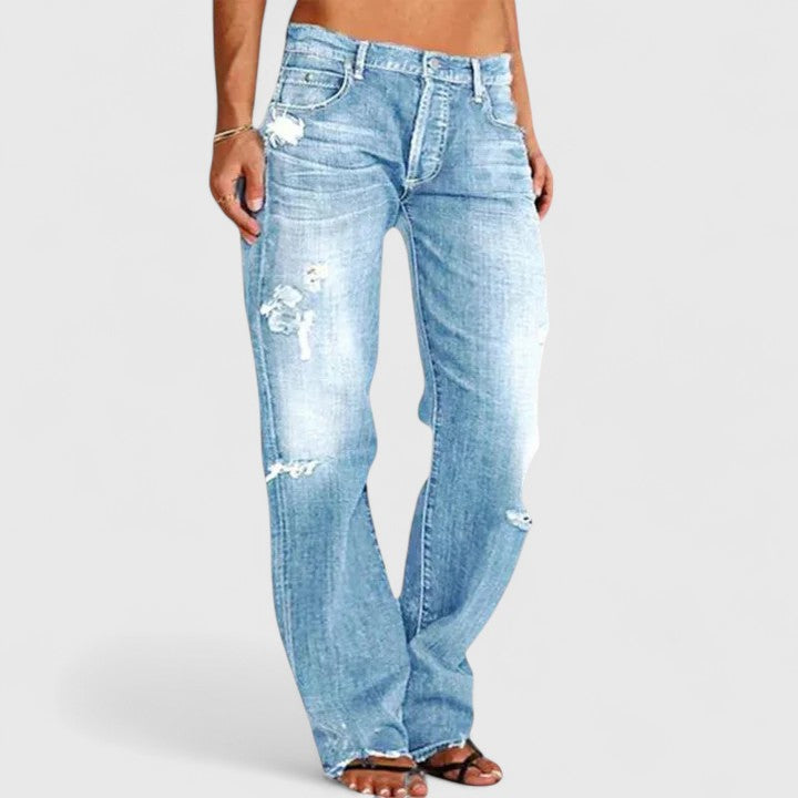 Lianette™ | Women's Distressed Jeans