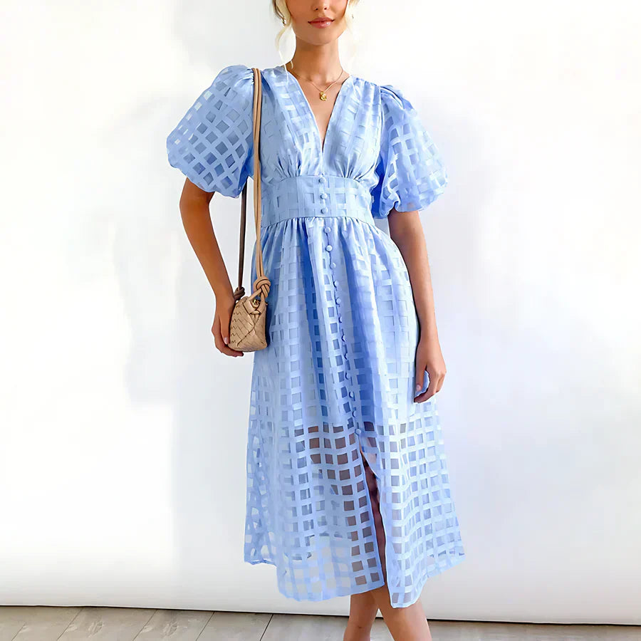 Vestido midi romántico - Raúl & Sara Madrid