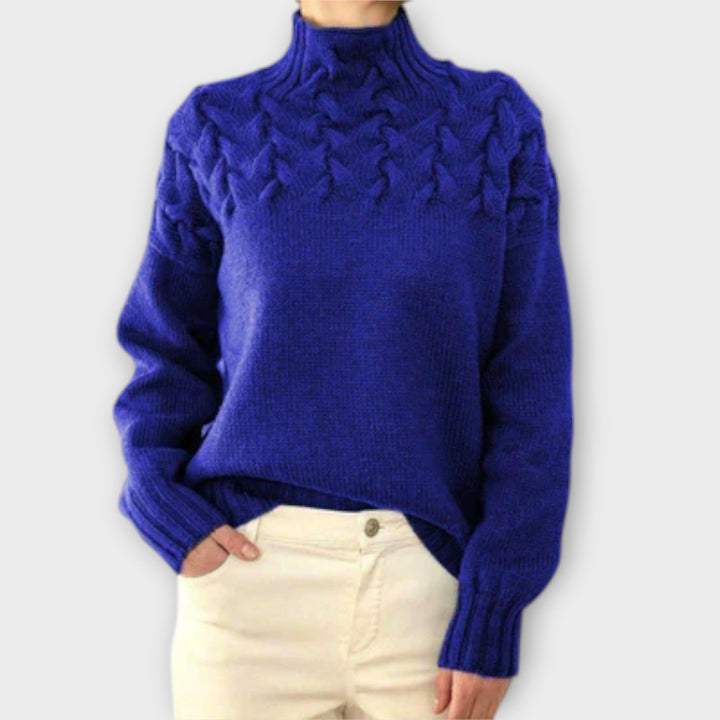 Eva | Women's Braided Detail Sweater