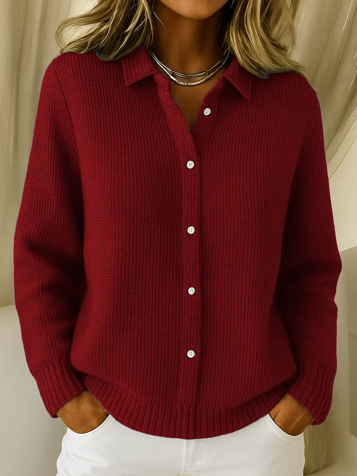 Laine | Timeless Knit Button Vest